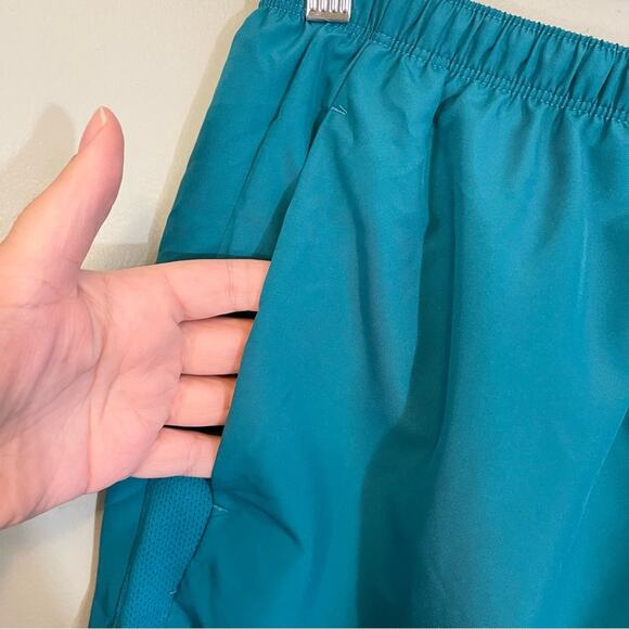 Nike Dri Fit Brief Lined Athletic Running Outdoor Challenger Shorts Blue XL NWT - Picture 4 of 13